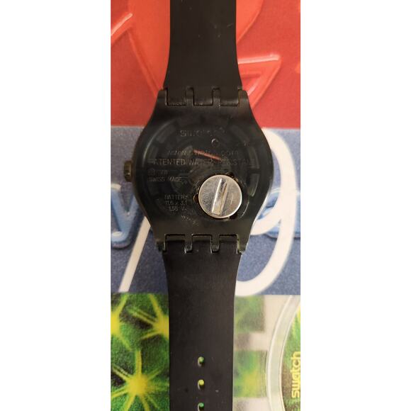 Swatch Watch JUST ENOUGH SUDM101 2003 X-LARGE With box and battery - Picture 5 of 7